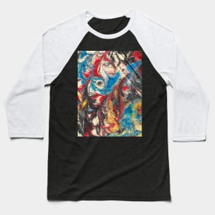 Abstract marble texture T Shirt Baseball T-Shirt